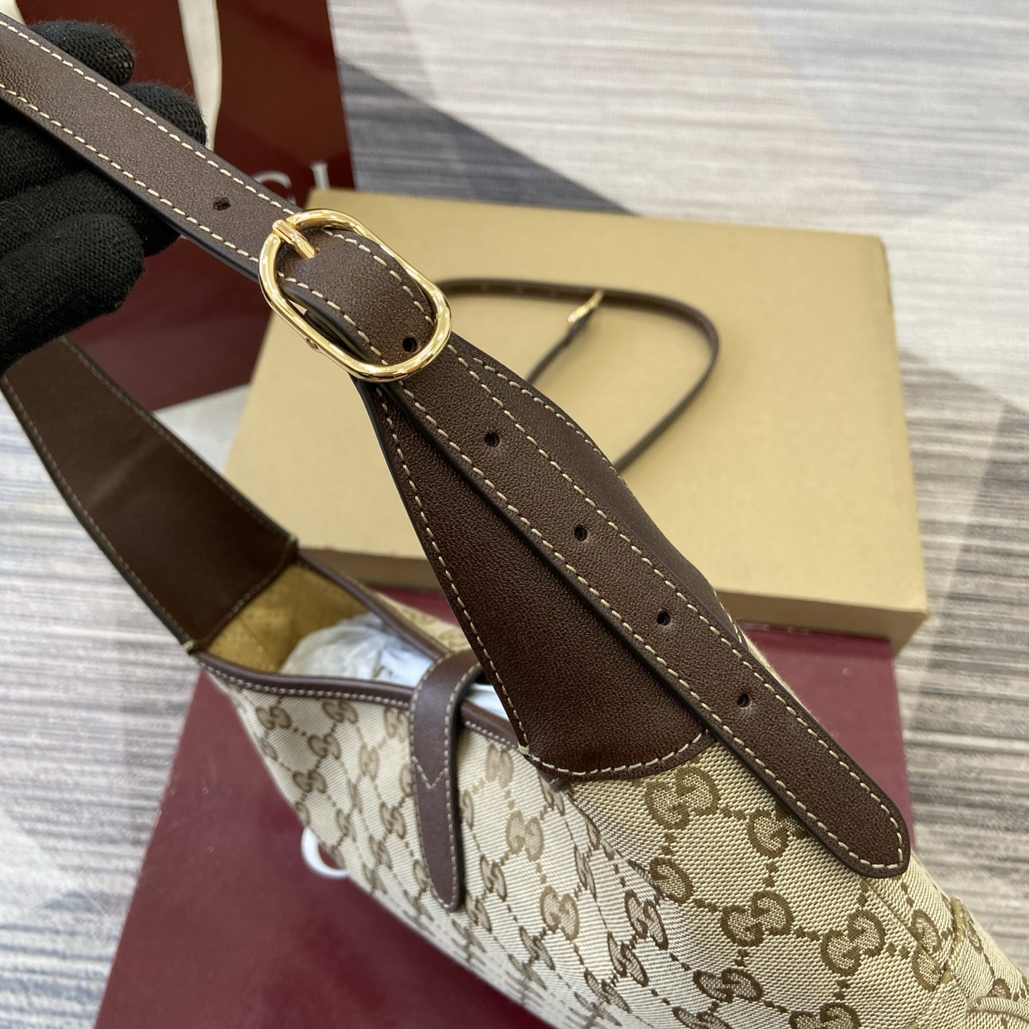 Gvc*1 Jackie 1961 Hobo Bag-28*19*4.5CM
