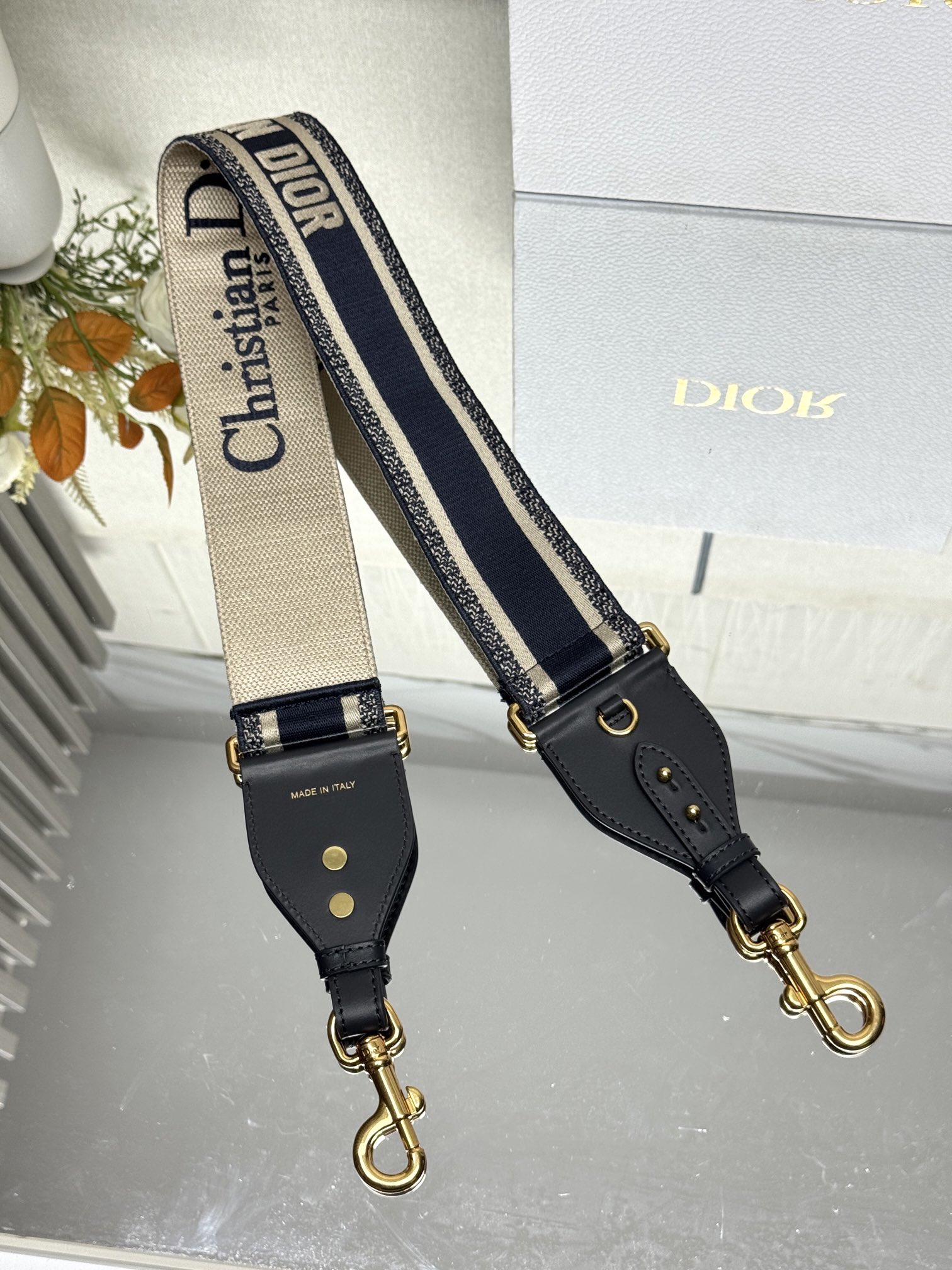 Diro Straps(Navy Blue)-6CM