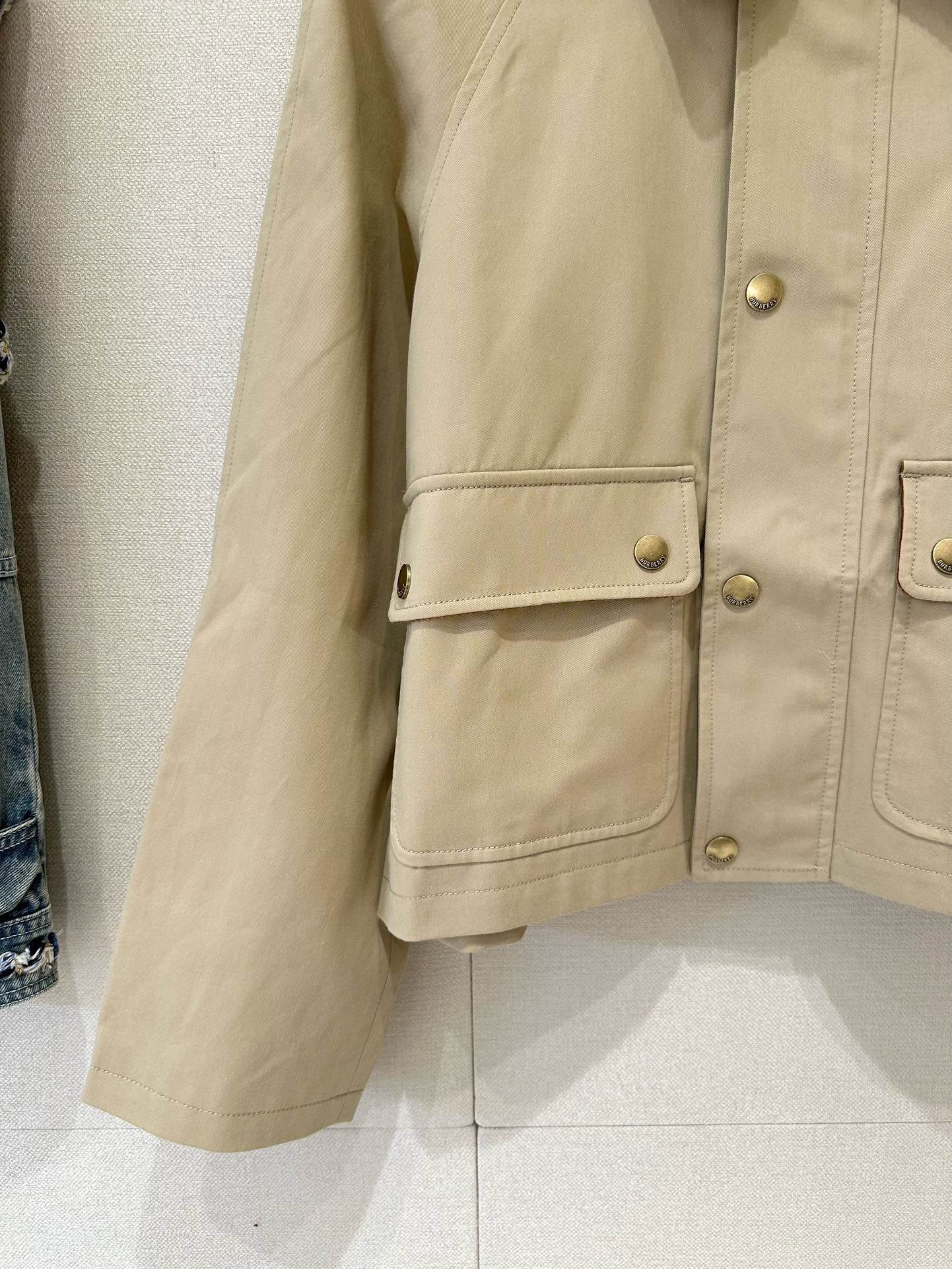Bur*berry Cotton Barn Jacket