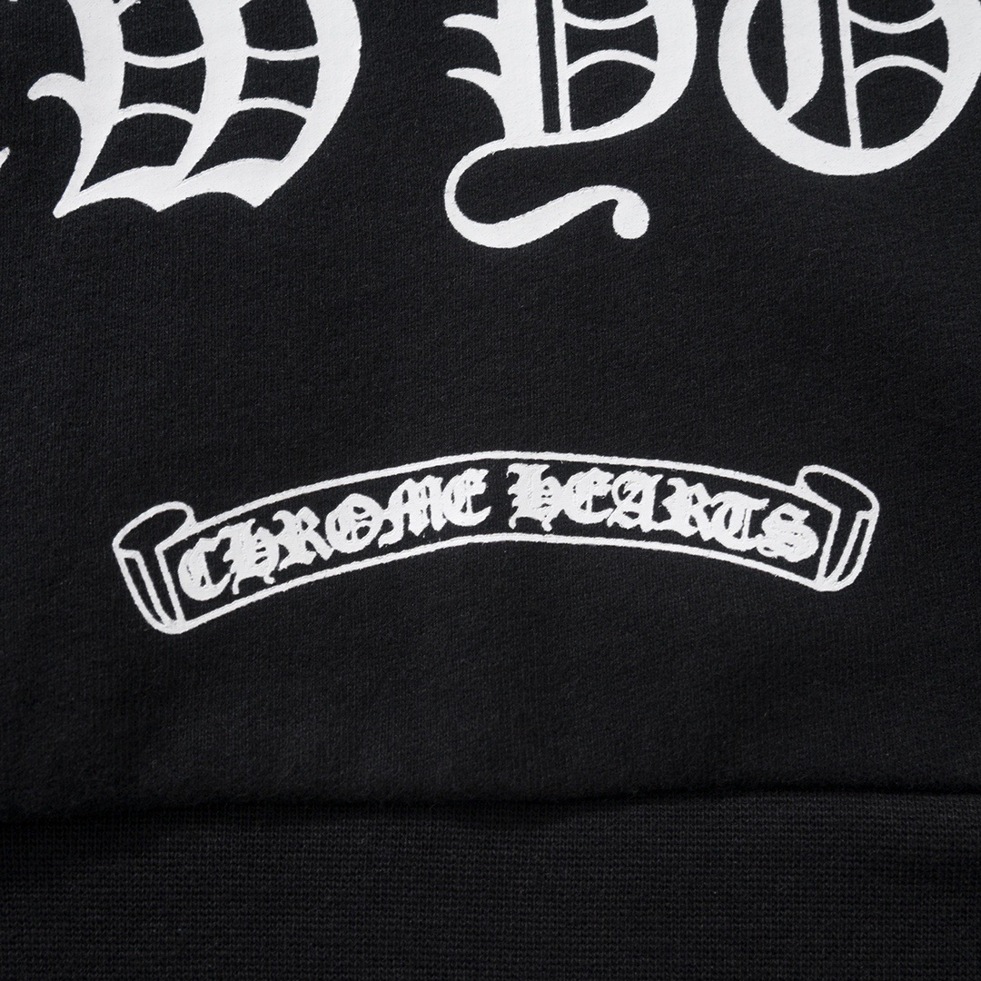 Ch*0me He**ts Miami Exclusive Zip Up Hoodie Black