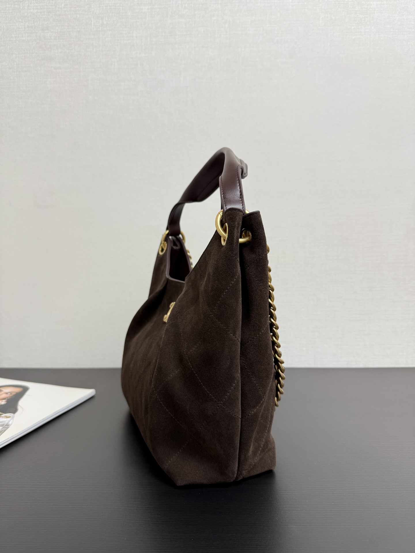 Ch@nel Hobo Handbag-32*20*9CM