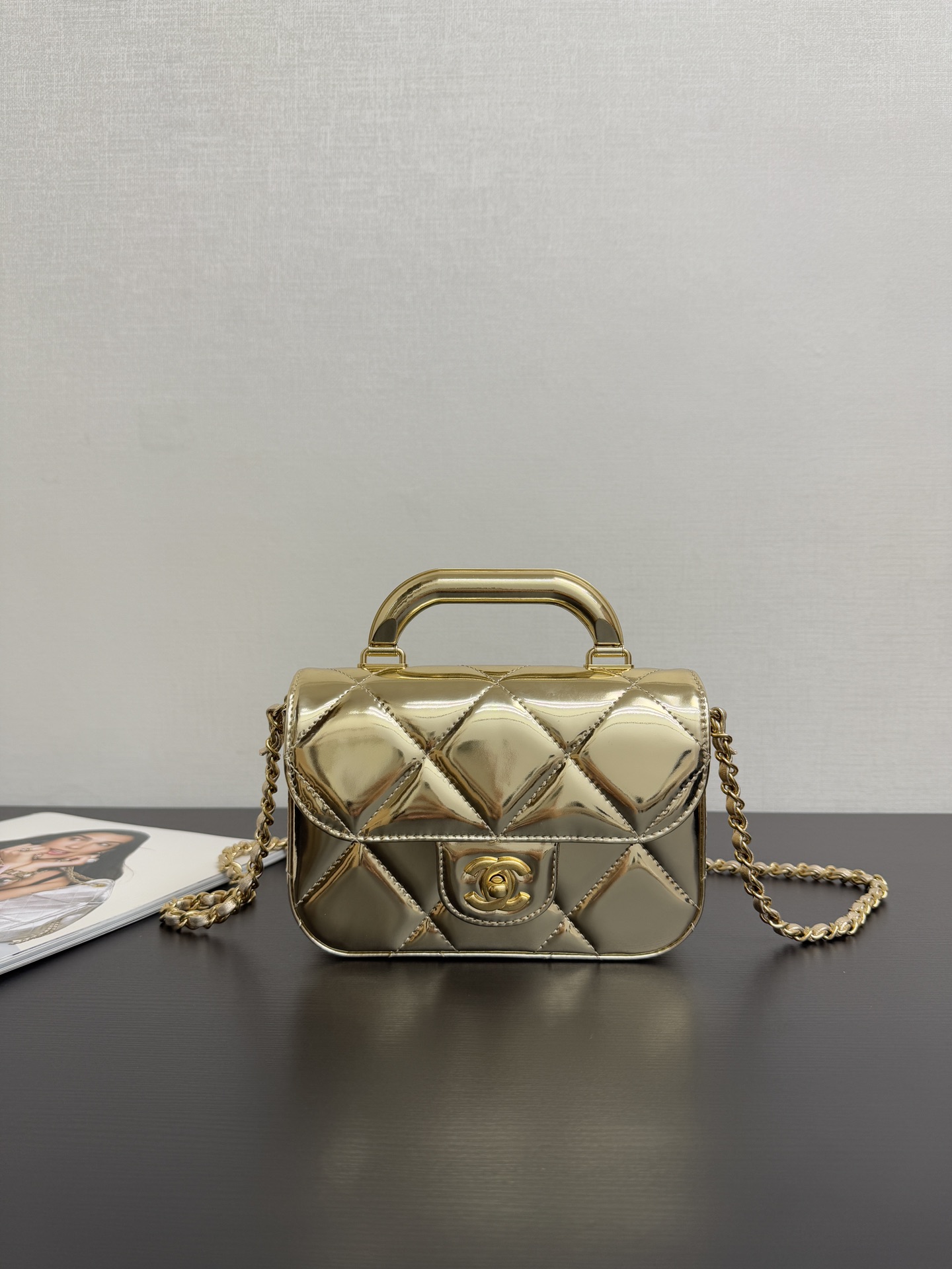Ch@nel Small Clutch With Chain-18*13*4.5CM