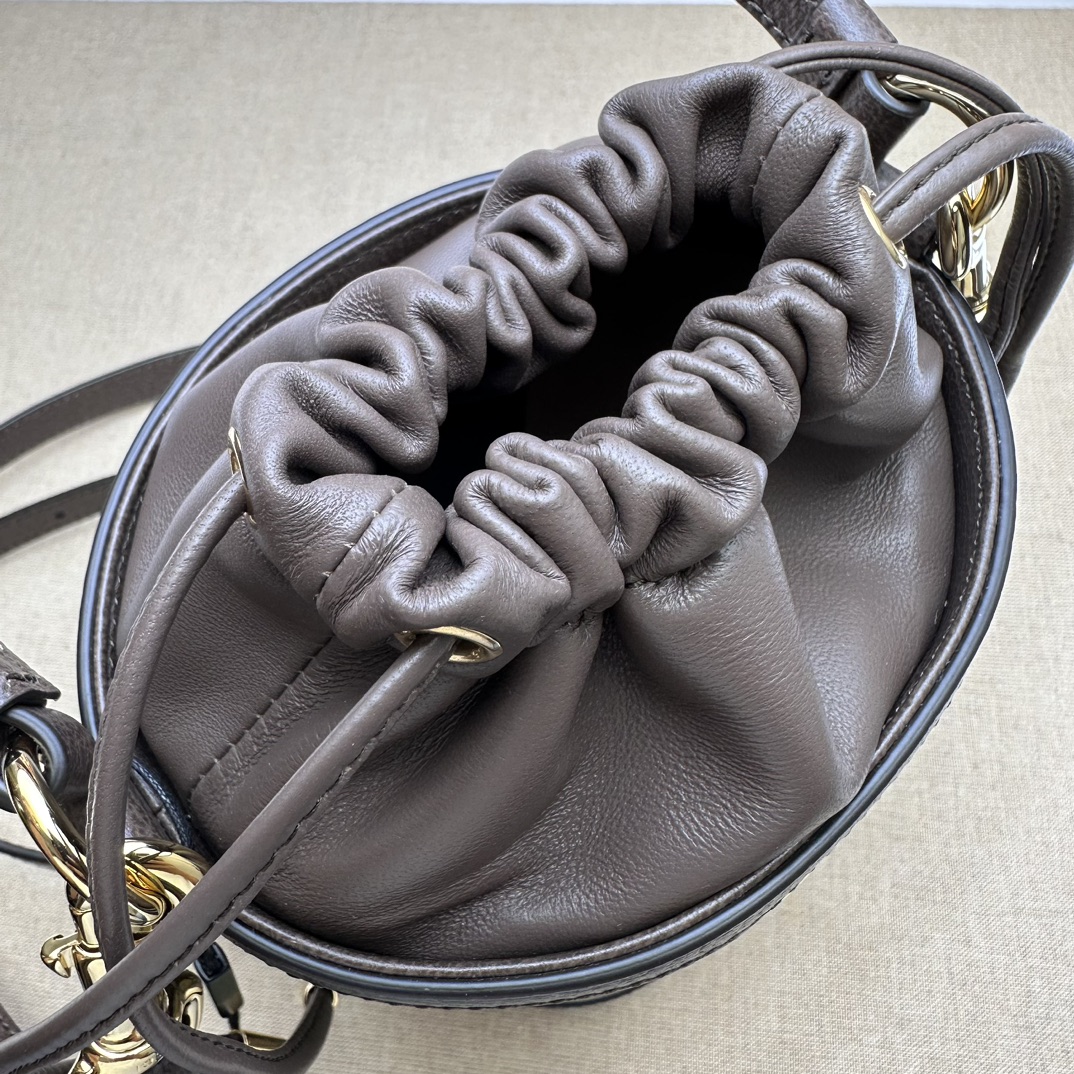 Gvc*1 Mini Ophidia Bucket Bag-11.5*23*8CM