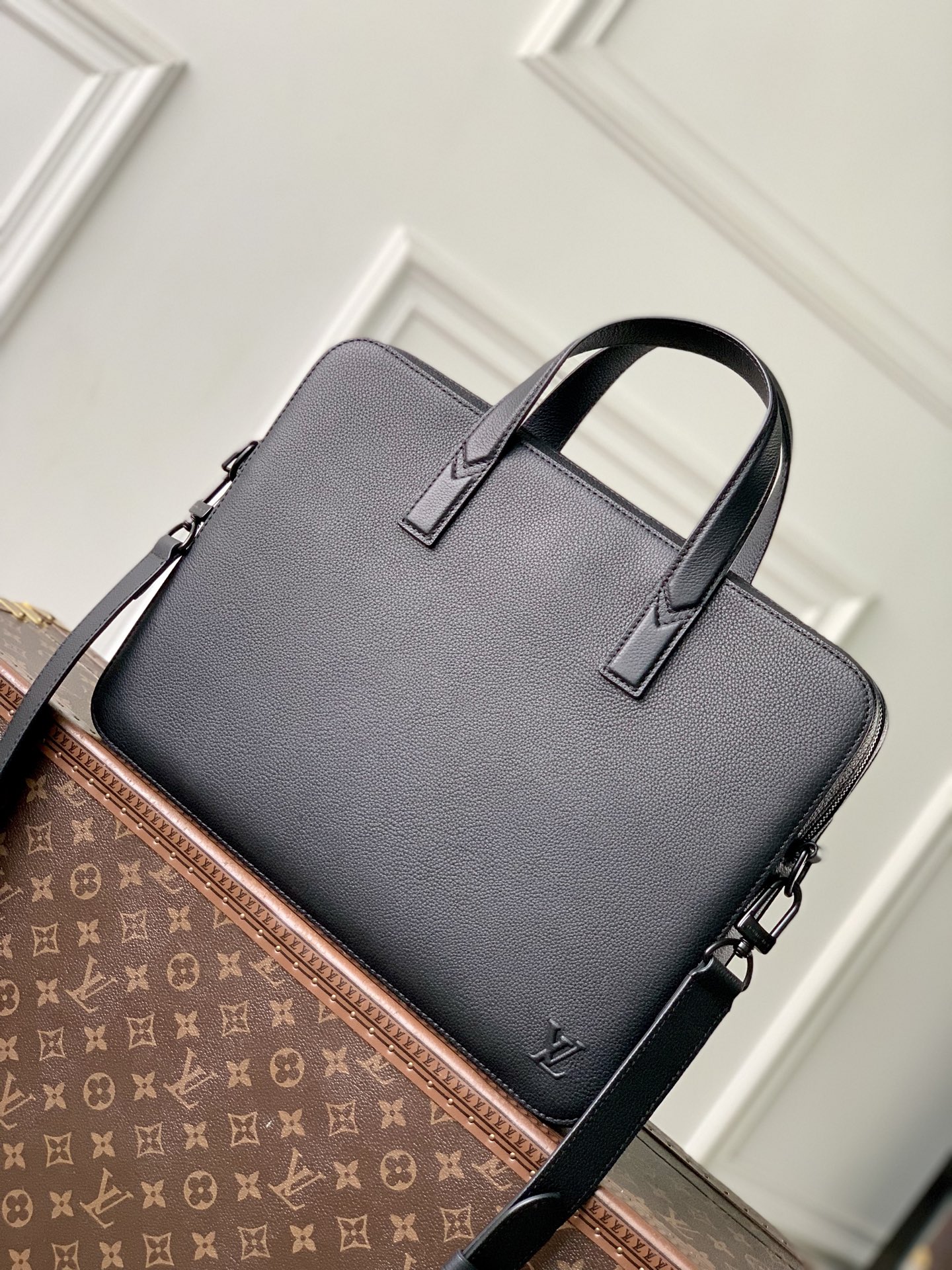 L0vis Vvtt0n Gate Briefcase LV Aerogram - Men Bags-39.5*30*4CM