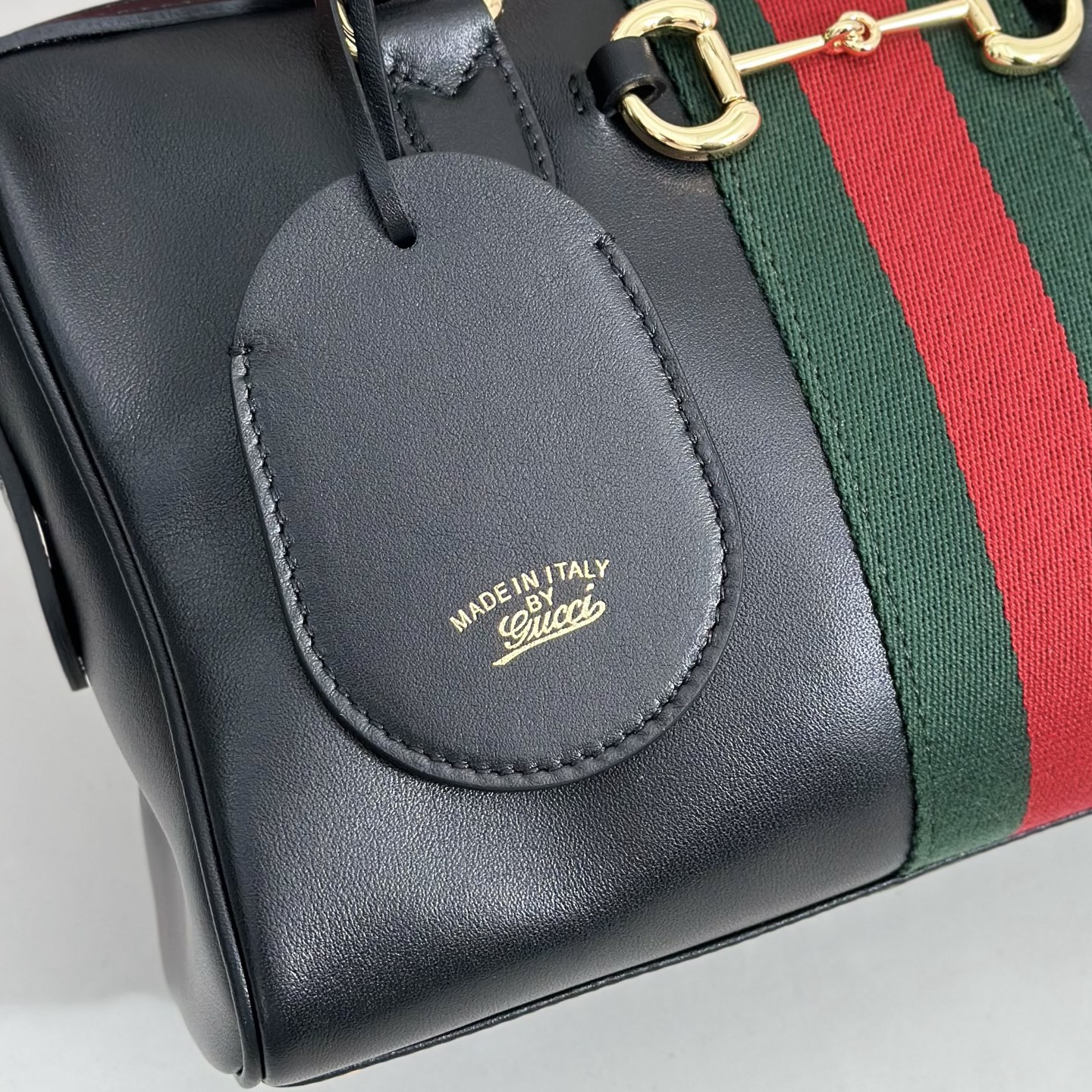 Gvc*1 Borsetto Medium Soston Bag In Black Leather-28*15*10CM
