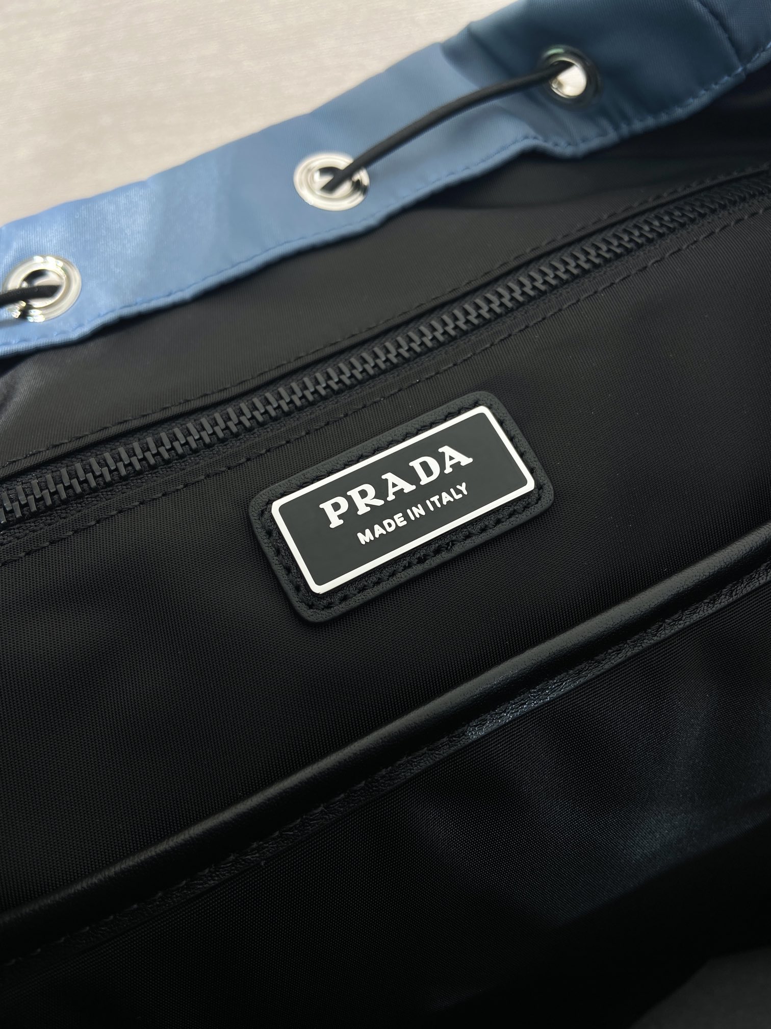 Pra*a Aviation/blau Pra*a Explore Rucksack Aus Re-nylon Backpack-2VZ118-39*37*20CM