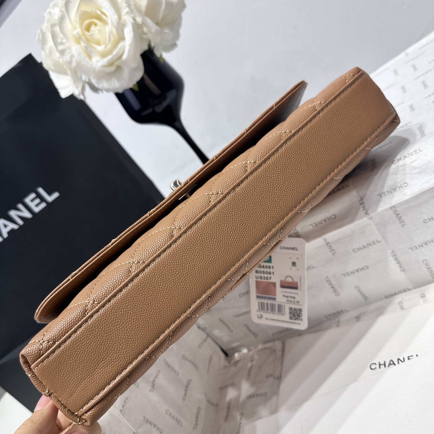 Ch@nel Coco Handle Flap Bag-32CM