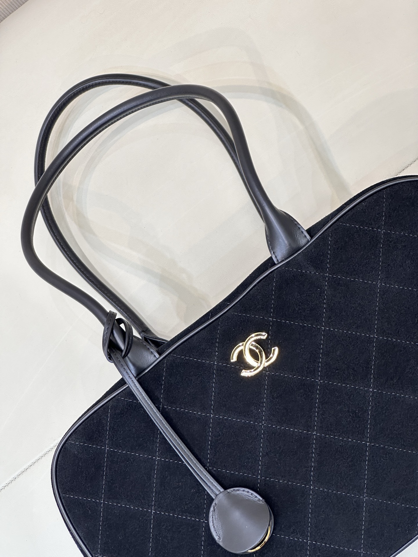 Ch@nel Bowling Bag-19*35.5*12.5CM