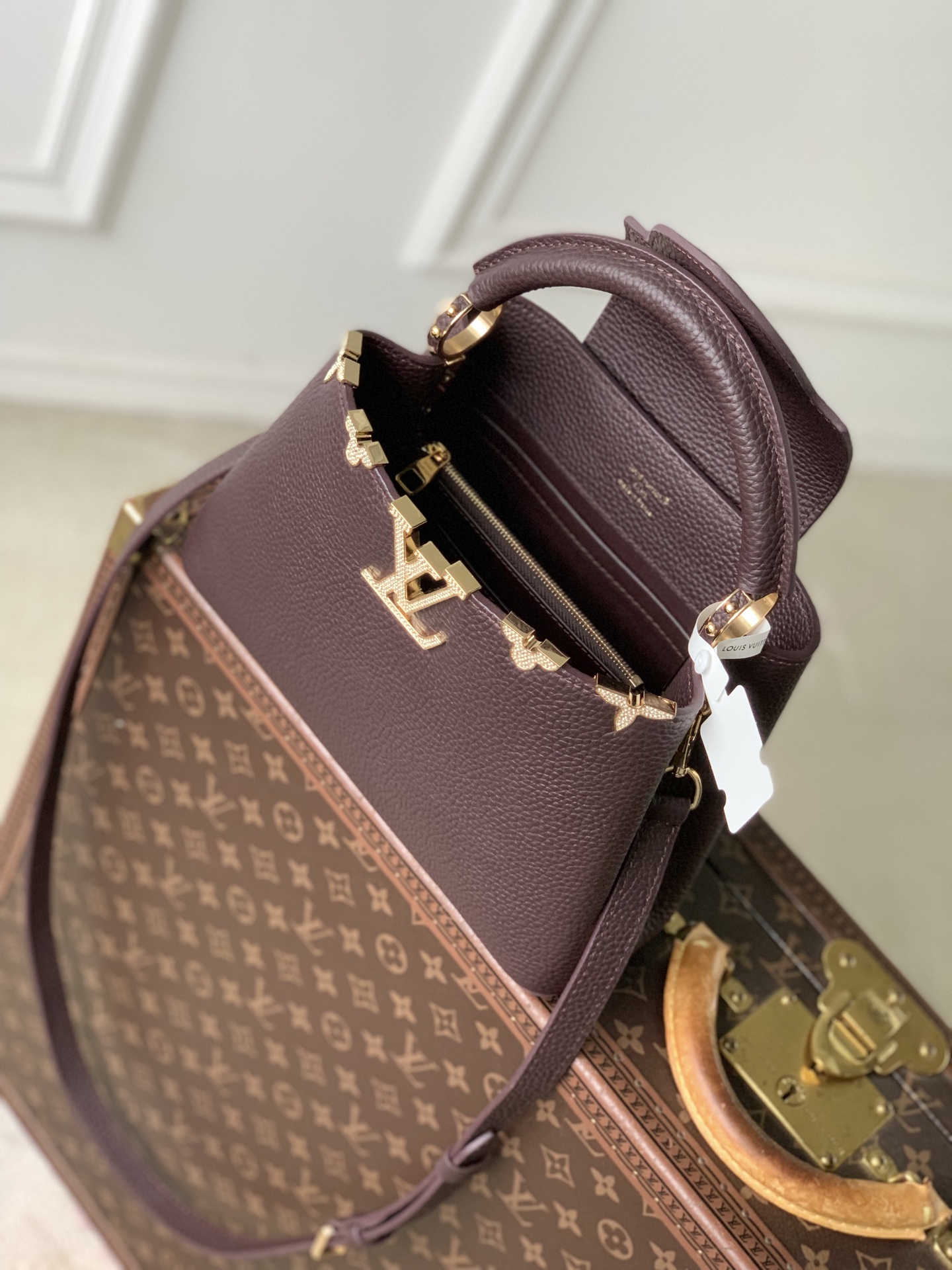 L0vis Vvtt0n Capucines Capucines - Handbags-M27164-27 × 18 × 9CM