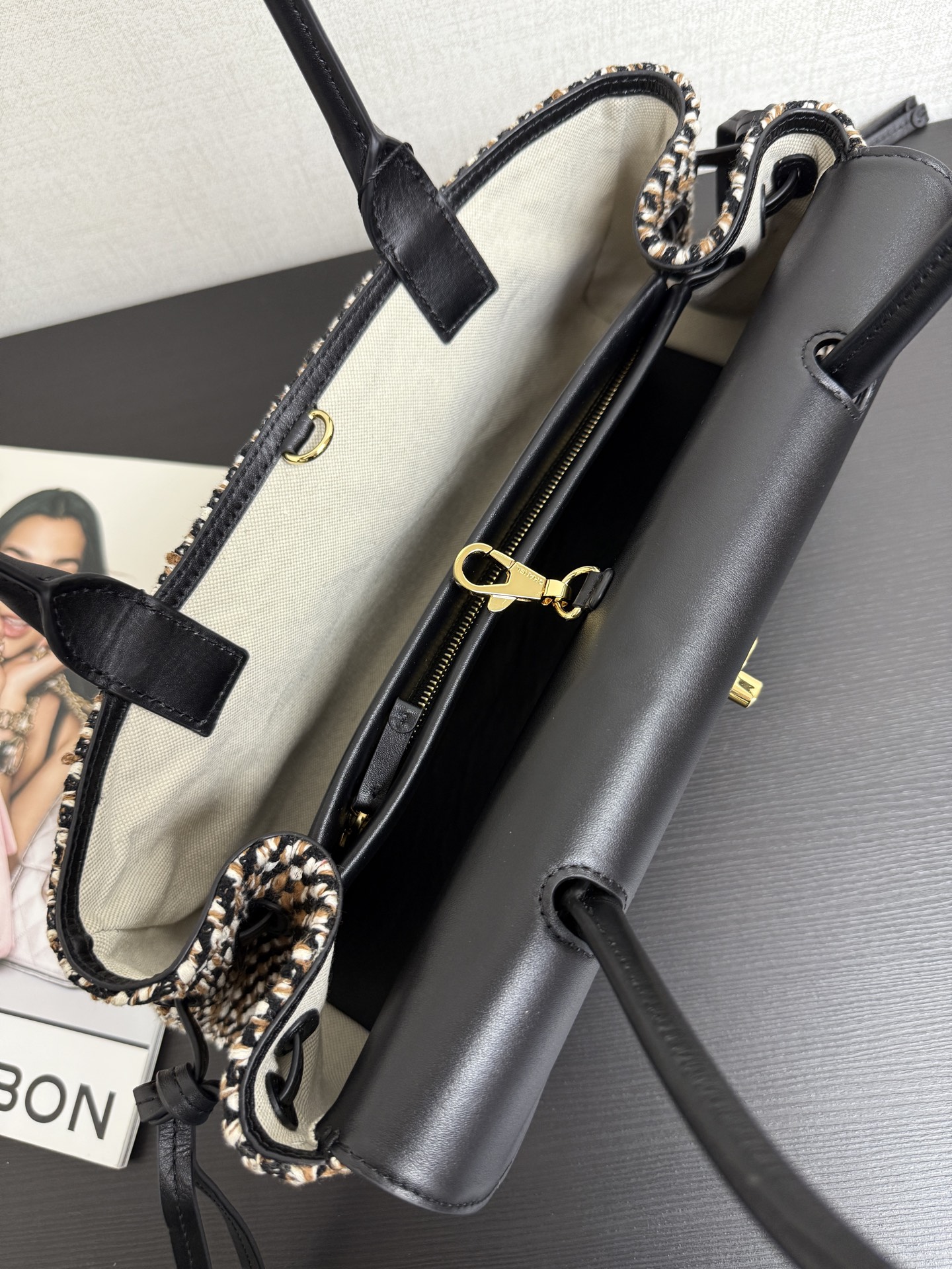 Ch@nel Small Shopping Bag-15*30.5*11.5CM