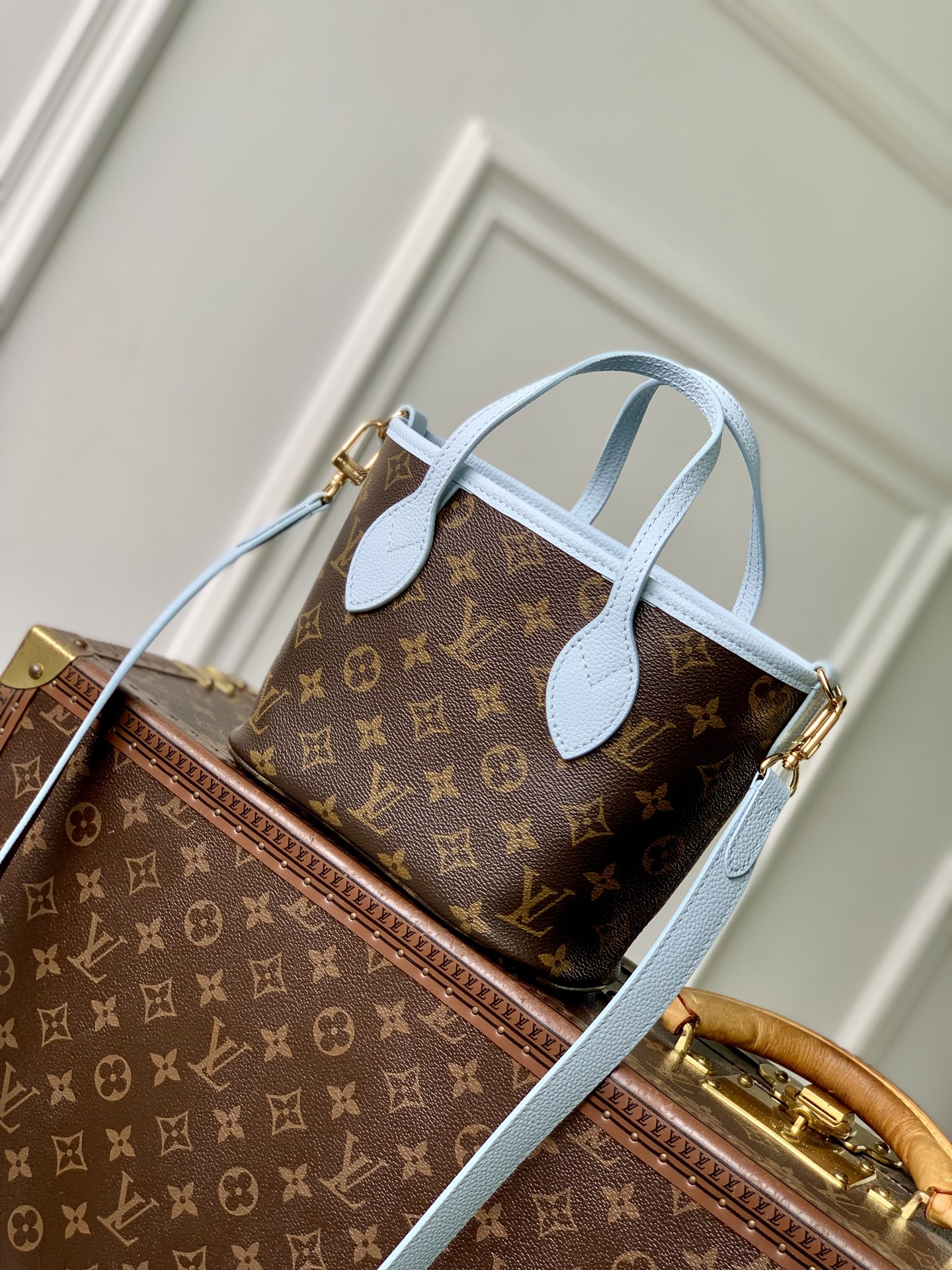 L0vis Vvtt0n Neverfull Bandoulière Inside Out BB-M28337-26.5 x 16.5 x 11CM