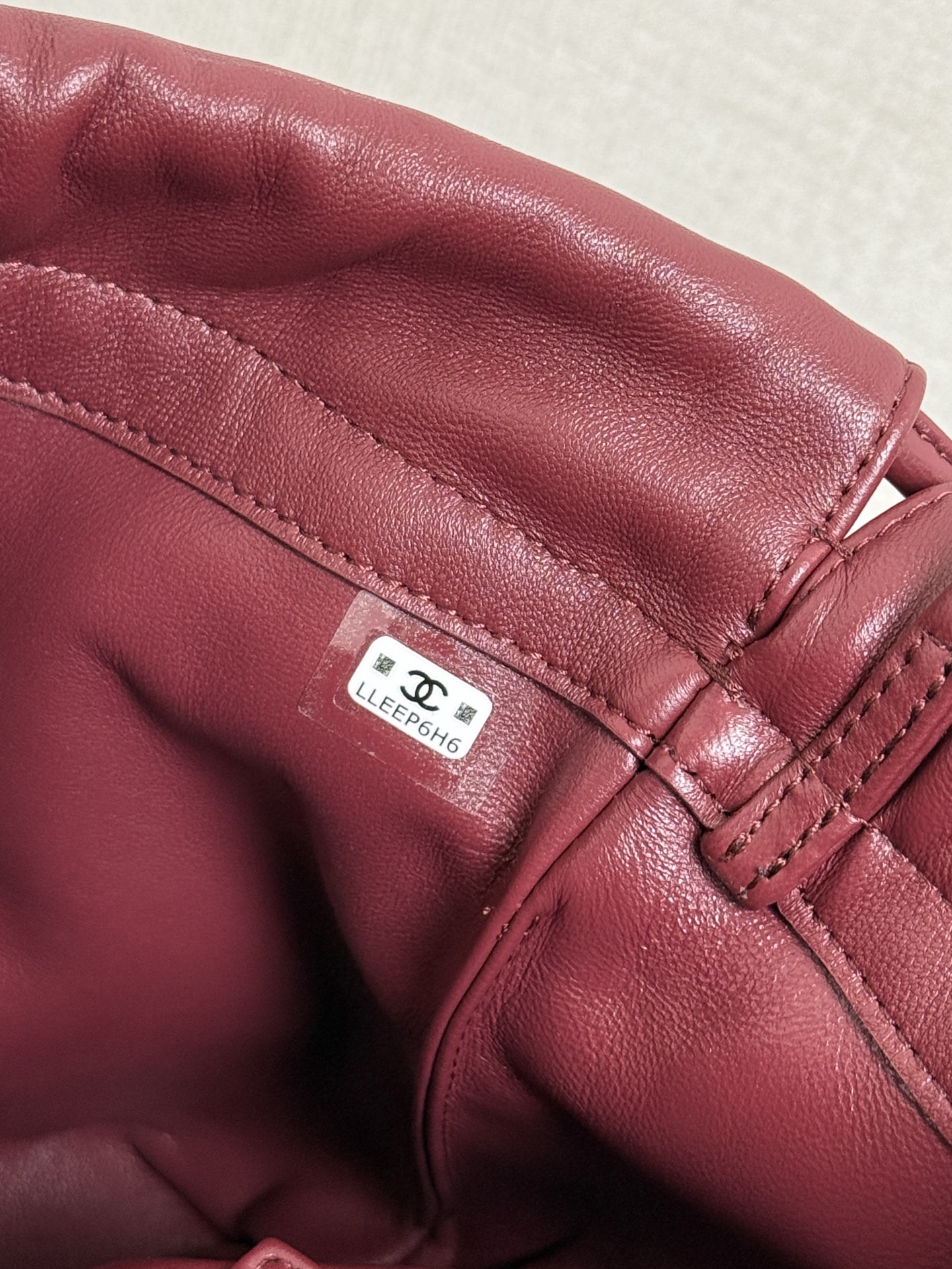 Ch@Nel Cc Chain Bucket Drawstring Bag-28*18*8CM