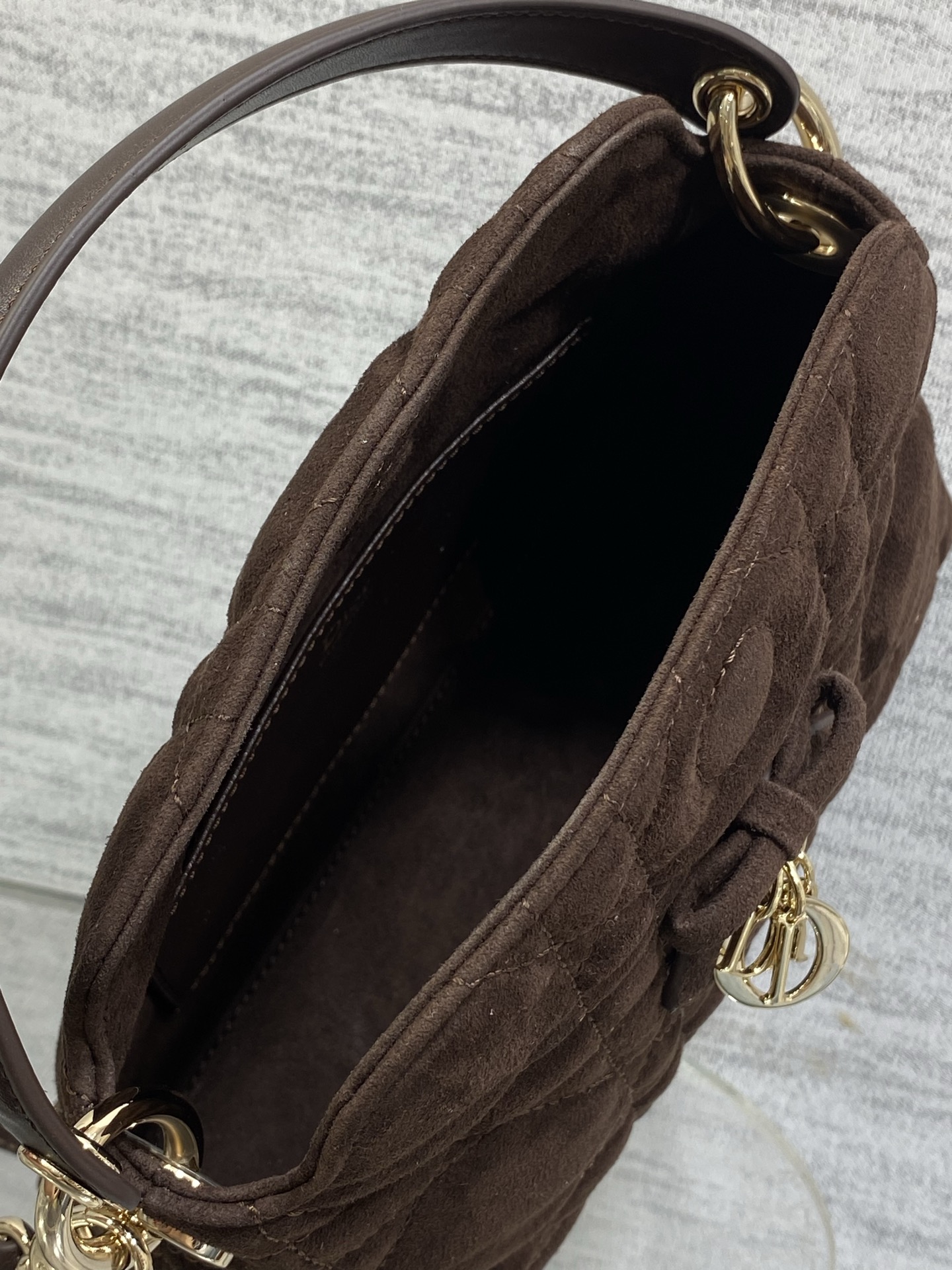 Di*or Top Handle Bag-22.5*9*13CM
