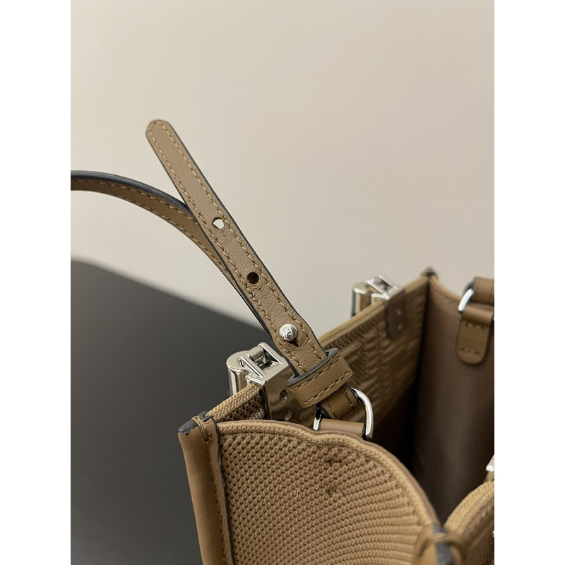 F**di sunshine mini shouldr bag brown