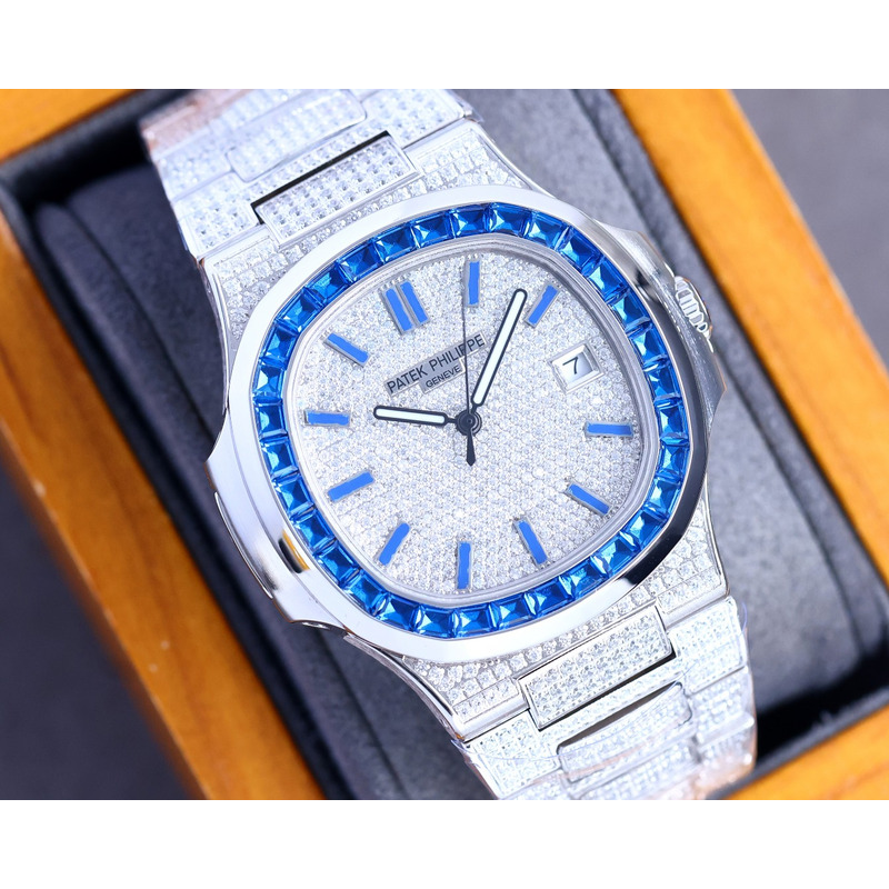 Patek Philippe Nautilus 5711 Blue Emerald Diamonds