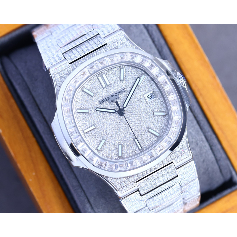 Patek Philippe Nautilus 5711 White Emerald Diamonds