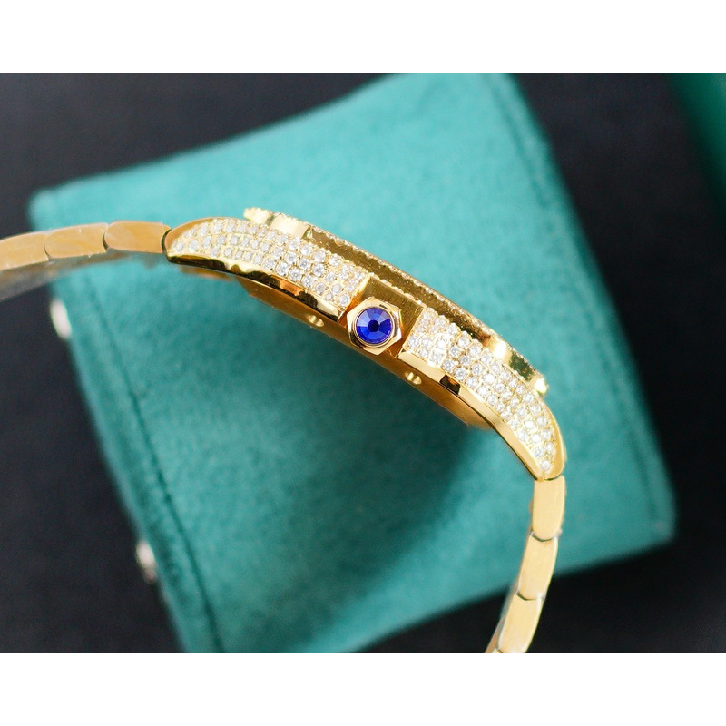 Cartier Santos De Cartier Diamonds Watches