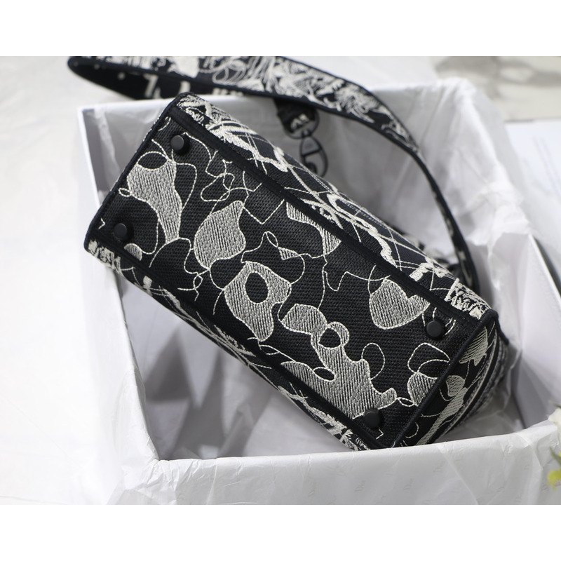 D*or lady d-lite handbag navy blue