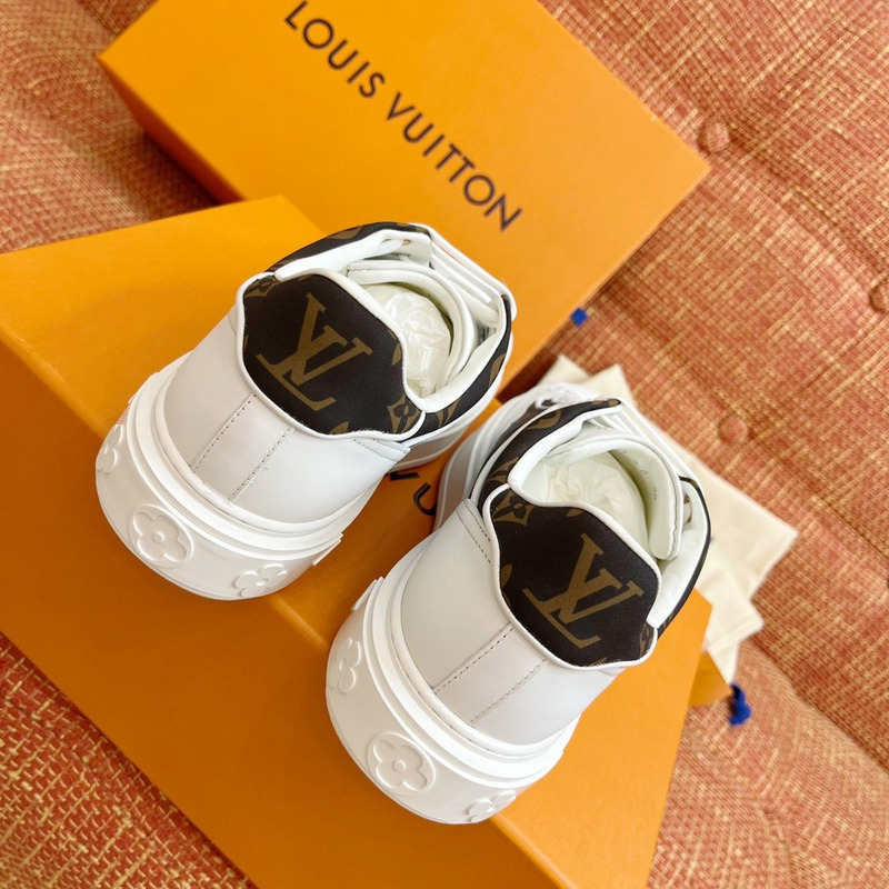 l**is V*t*n time out sneakers monogram white