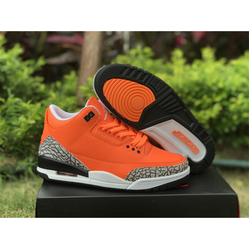 Jordan 3 Retro AJ3 Cement Orange