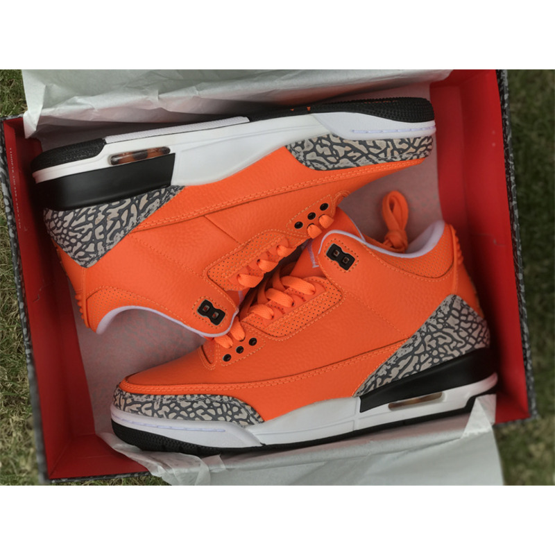 Jordan 3 Retro AJ3 Cement Orange