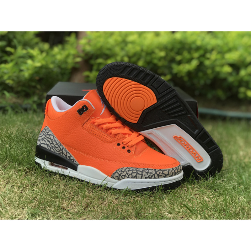 Jordan 3 Retro AJ3 Cement Orange