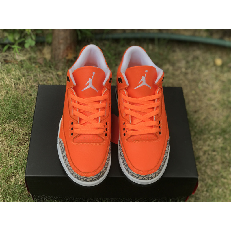 Jordan 3 Retro AJ3 Cement Orange