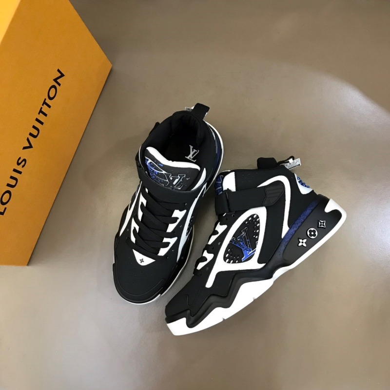 l**is V*t*n tranier 2 sneaker black and blue