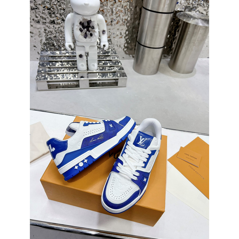 l**is V*t*n lv trainer sneaker blue