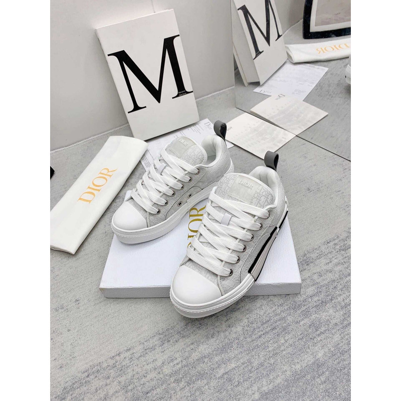 D*or b23 skater low top cream oblique jacquard