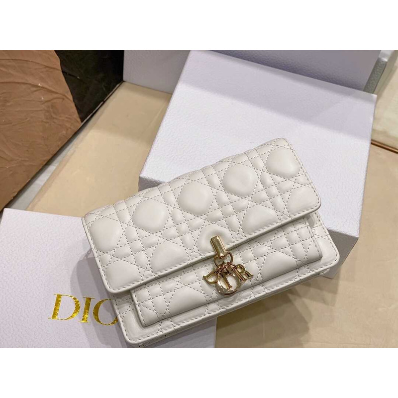 D*or milky white miss bag