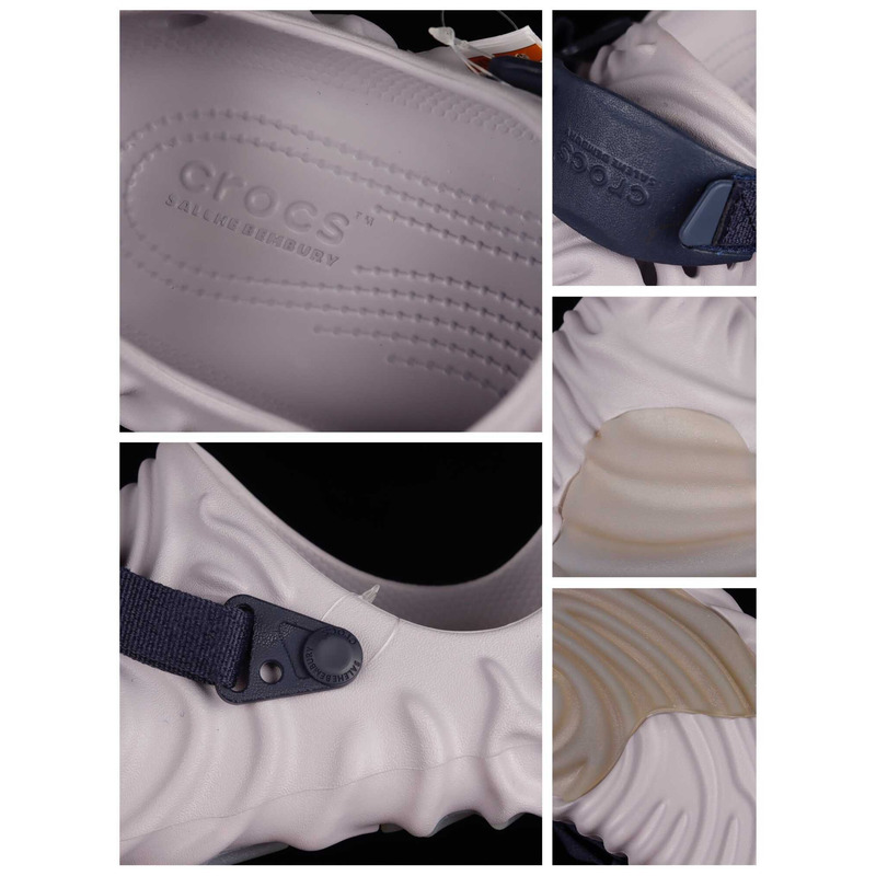Salehe Bembury X Crocs Pollex Clog White nd Black