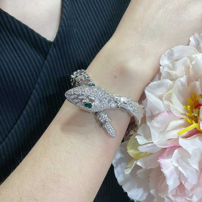 B*l*ai diamond serpenti snake bracelet