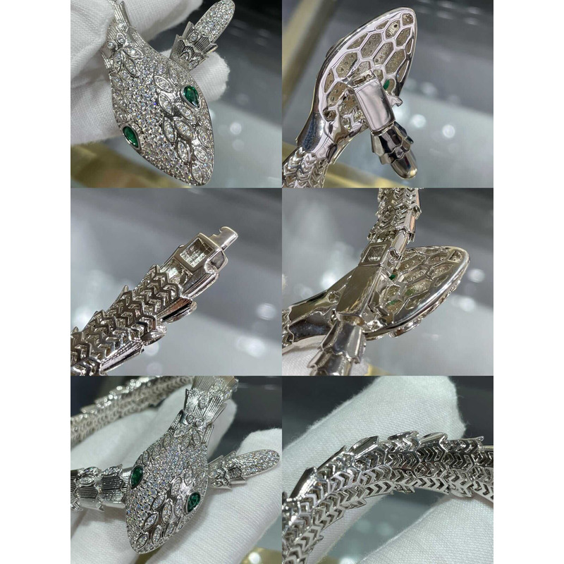 B*l*ai diamond serpenti snake bracelet