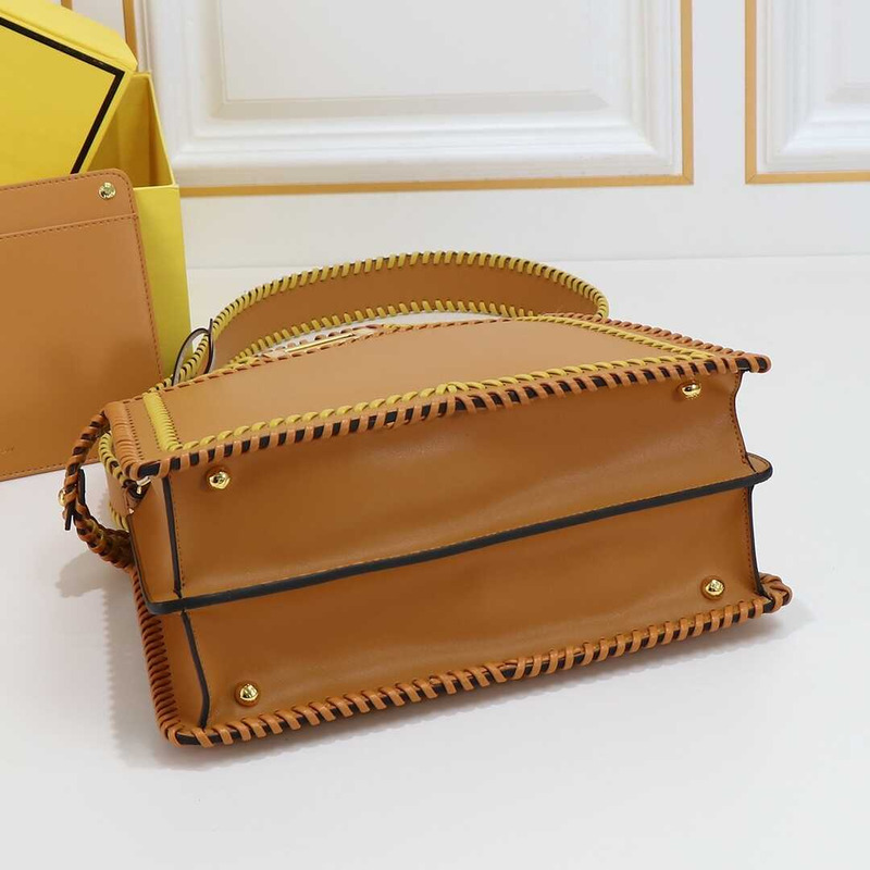 F**di peekaboo iseeu bag yellow
