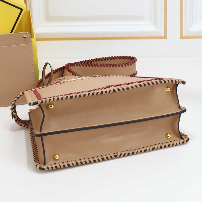 F**di peekaboo iseeu bag brown