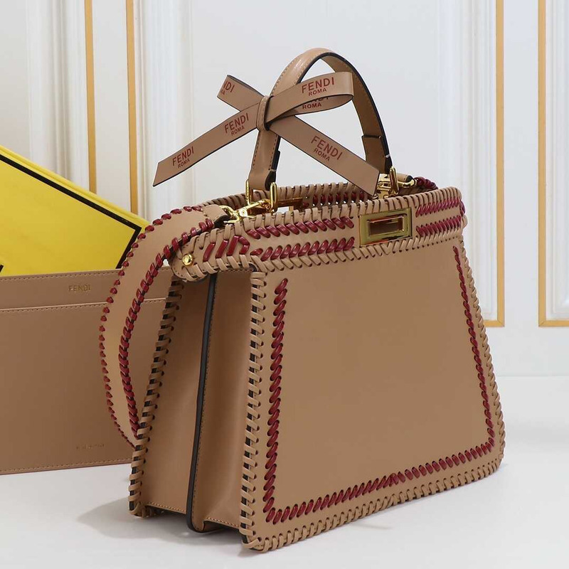 F**di peekaboo iseeu bag brown