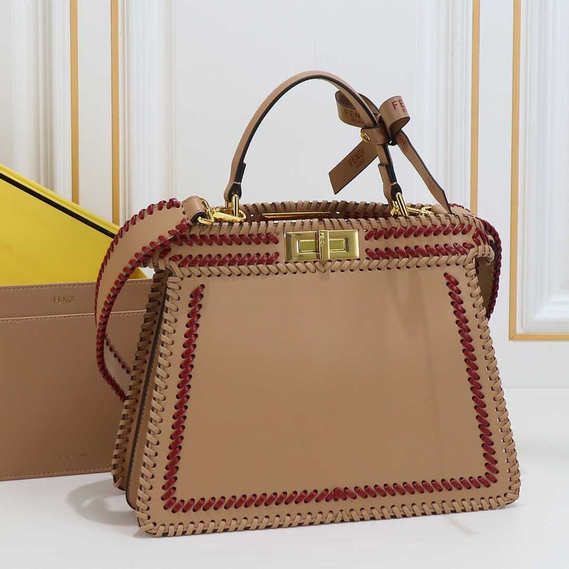 F**di peekaboo iseeu bag brown