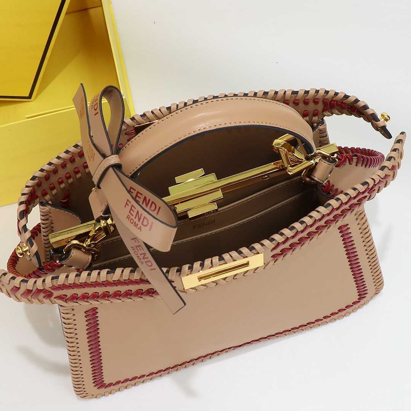 F**di peekaboo iseeu bag brown