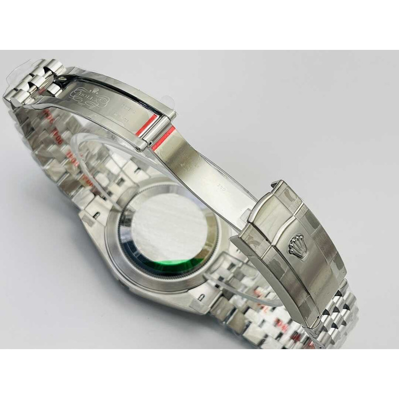 Rolex Oyster Perpetual White Rolesor Gold - Green Dial C Factory Watches