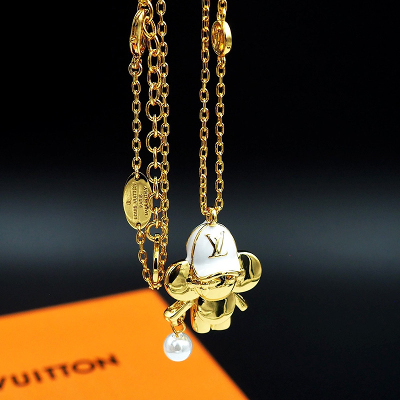 l**is V*t*n vivienne rat pendant  necklace diamonds and gemstone
