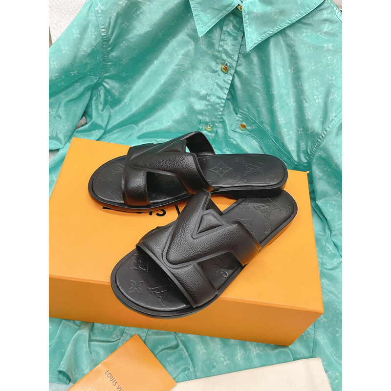 l**is V*t*n lv oasis mule sandal in black