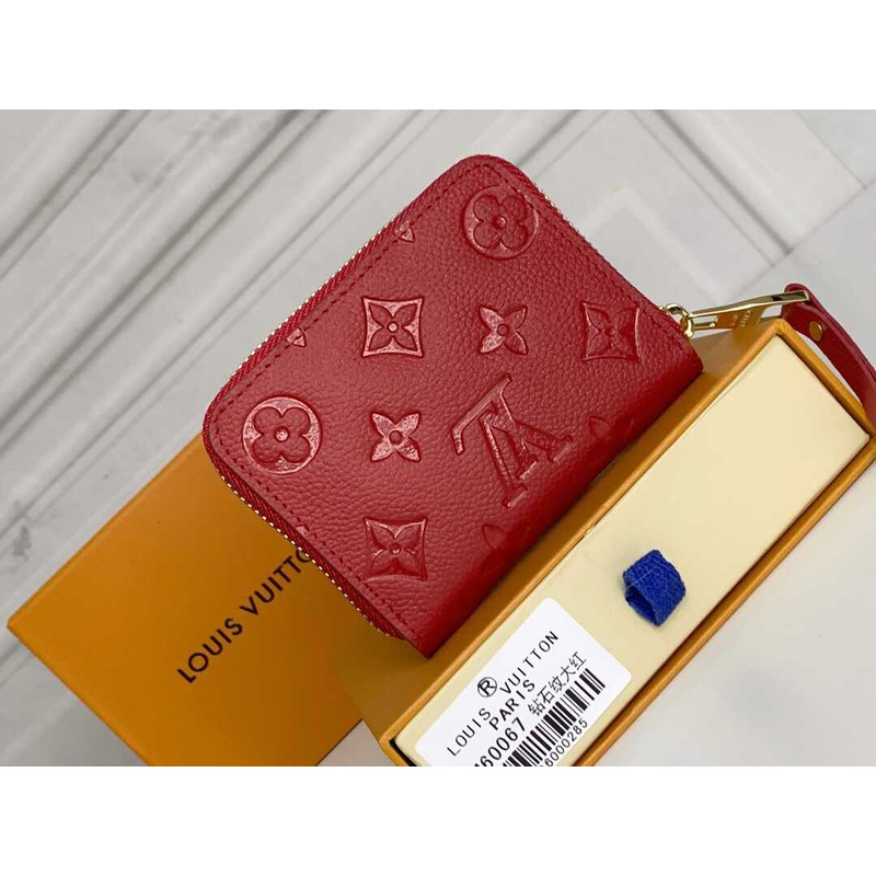 l**is V*t*n zippy coin purse padlock red