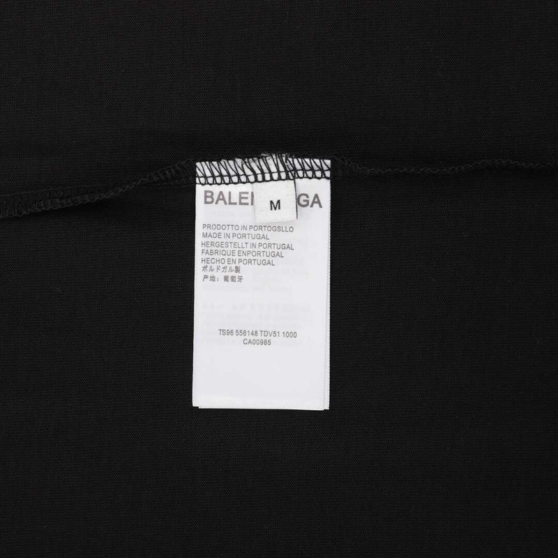 Ba*len*cia*ga logo t-shirt in black
