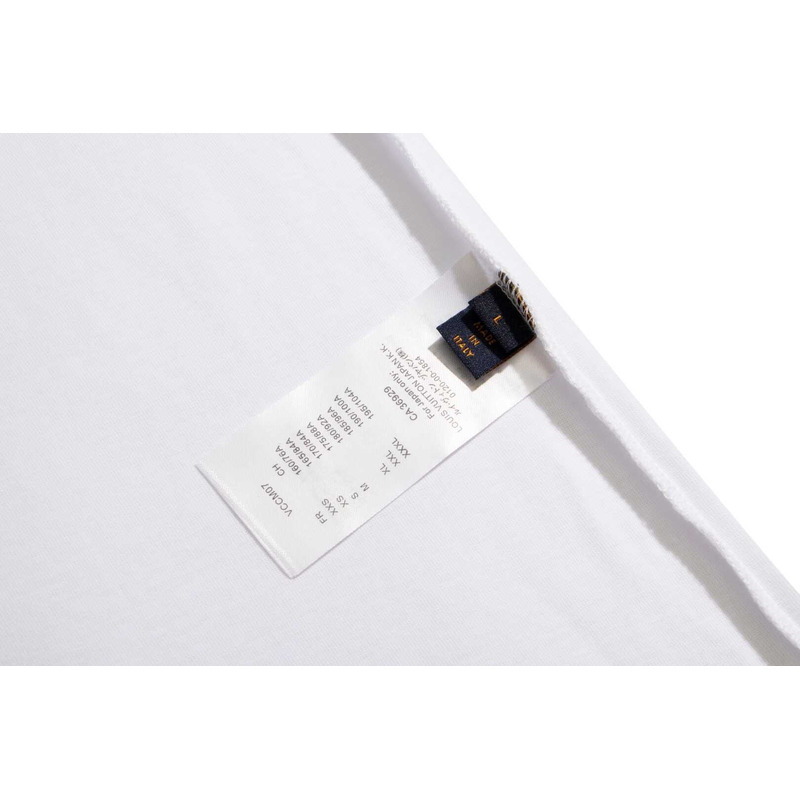 l**is V*t*n logo t-shirt white