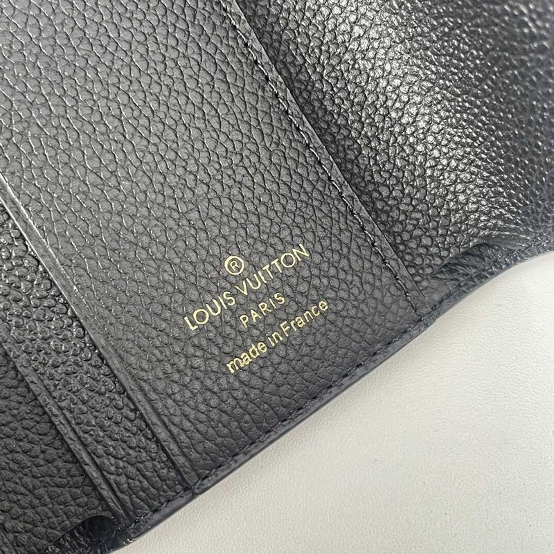 l**is V*t*n zoé wallet monogram empreinte leather black