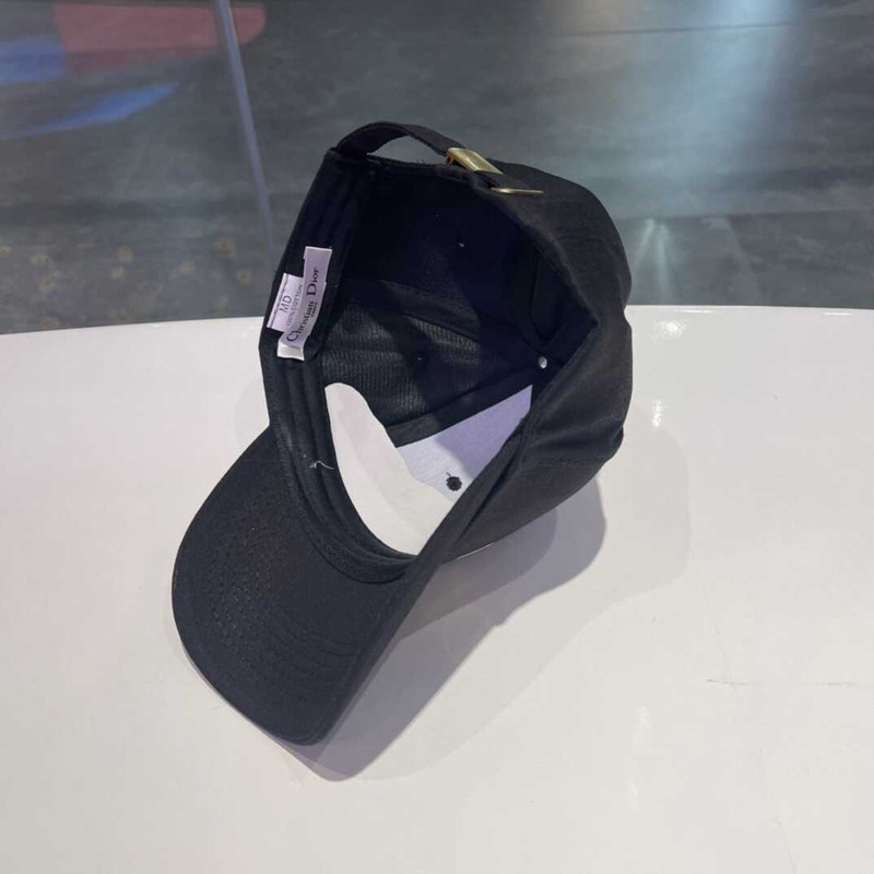 D*or logo oblique print cap