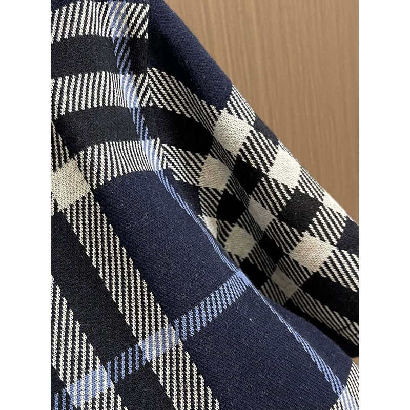 B**rry check-pattern cotton t-shirt