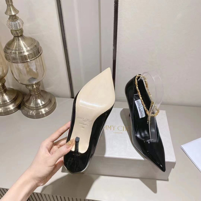 Jimmy Choo Diamond Talura 100mm Pumps Black