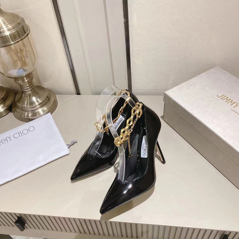 Jimmy Choo Diamond Talura 100mm Pumps Black